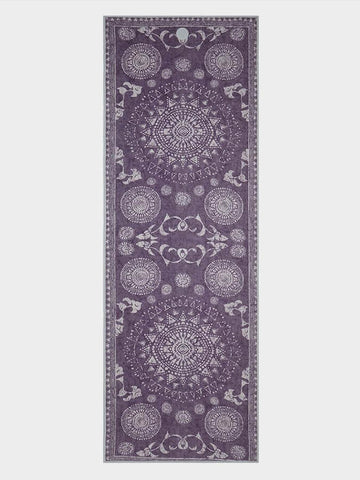Manduka Yogitoes rSKIDLESS Mat Yoga Towel - Geija Purple